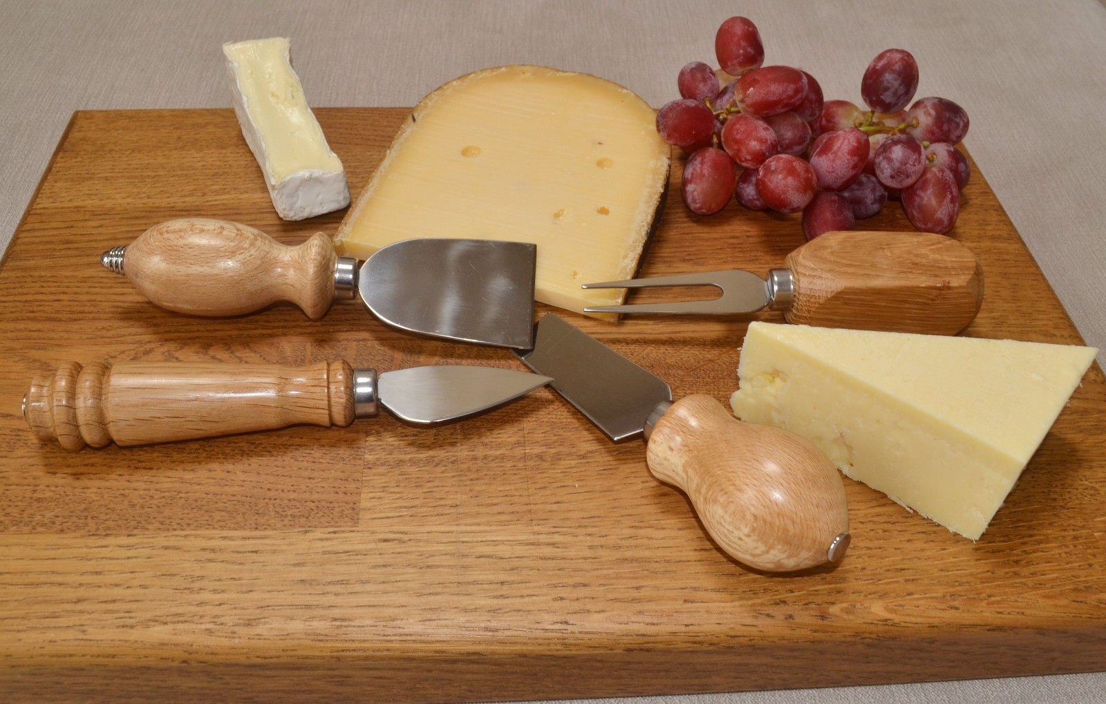 Woodturning Cheese Service Set Kit Polished S/Steel Prokraft PKR