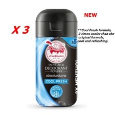 X3 Taoyeablok Deodorant Powder Anti-bacterial,Anti Odor,Whitening/COOL FRESH 22g