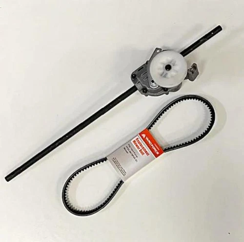 1004083001 Updated Gear Box with 1400205000 Belt for Yard Force replaces 1003281