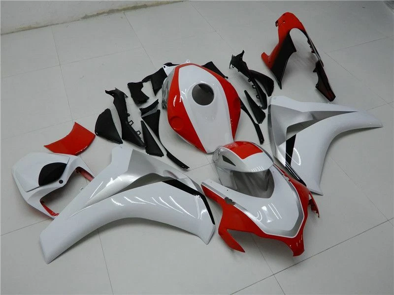 Carenado blanco rojo apto para Honda CBR 1000RR 2008-2011 plásticos g090 Foto 3 de 4