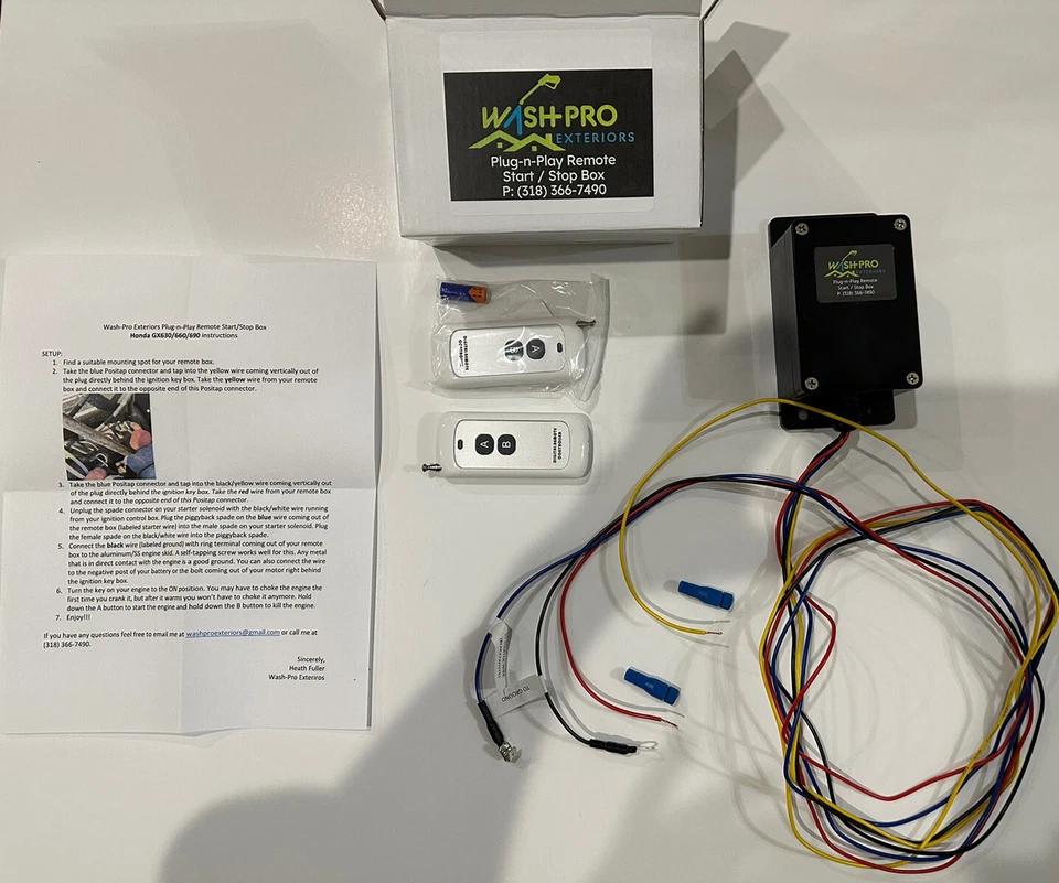 Arranque remoto Honda GX630 GX660 GX690 y Predator 670 Foto 3 de 3