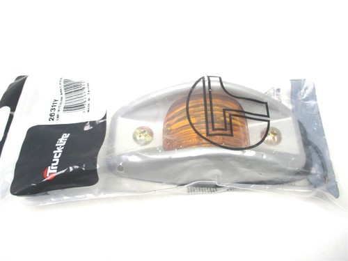 26311Y NEW TRUCK-LITE 26 SERIES YELLOW RECTANGULAR MARKER CLEARANCE LIGHT