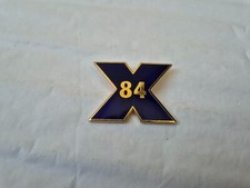 Vintage EXE Rally 1984 Exeter MCC Motorradclub Bike Emaille Pin Abzeichen