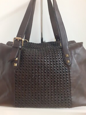 Marquis Braided Leather Bag 