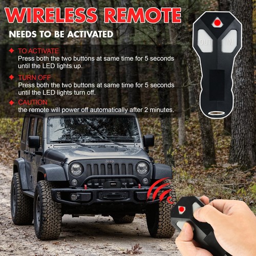 X-BULL Electric Winch 10000LB 12000LBS 13000LBS 14500LBS 4WD Trailer Jeep Winch - Picture 8 of 132