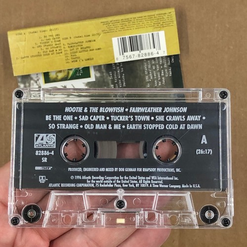 HOOTIE & THE BLOWFISH Cassette Tape FAIRWEATHER JOHNSON 1996 Rock Pop Rare - Picture 2 of 5