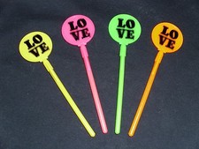 Vintage 60s-70s "L O V E" Ballpoint Pen Hippie Free Love Era Fad