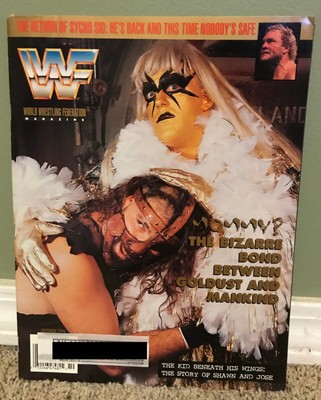 WWF Magazine October 1996 Mankind Goldust SHIPS FREE wwe wrestling
