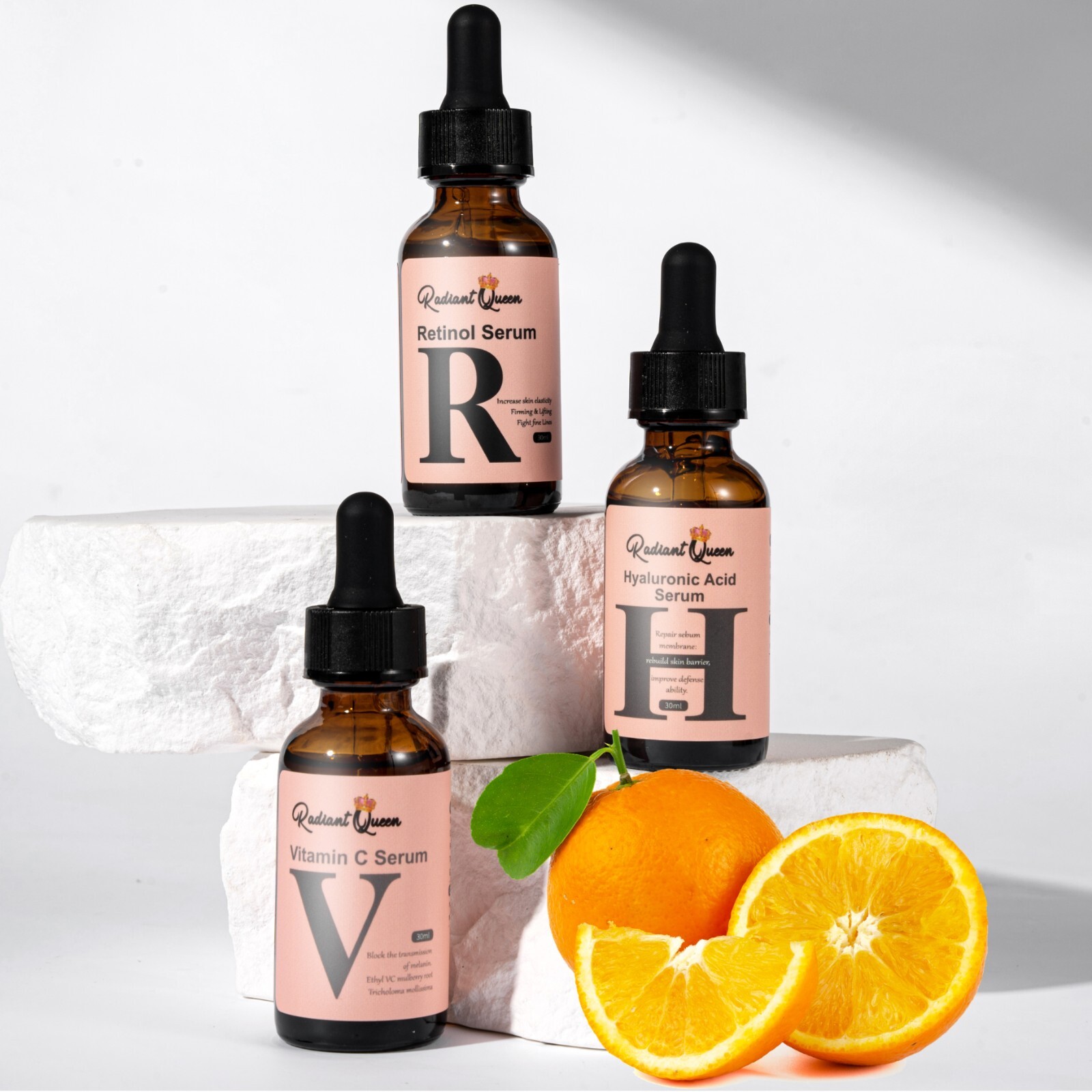 S Set-hyaluronic Acid, Vitamin C, Retinol