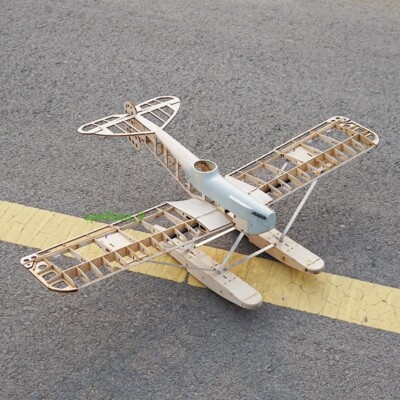 RC Brandenburg W29 Fixed Wing Plane Model Balsa Wood Kit Skin Hardware Airplane
