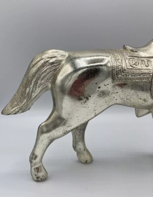 no Kokoro Tabi FARFETCH | Silver | Pumps High Morror Broken Tabi Margiela Maison シルバーホース Horse 　Silver アクセサリー