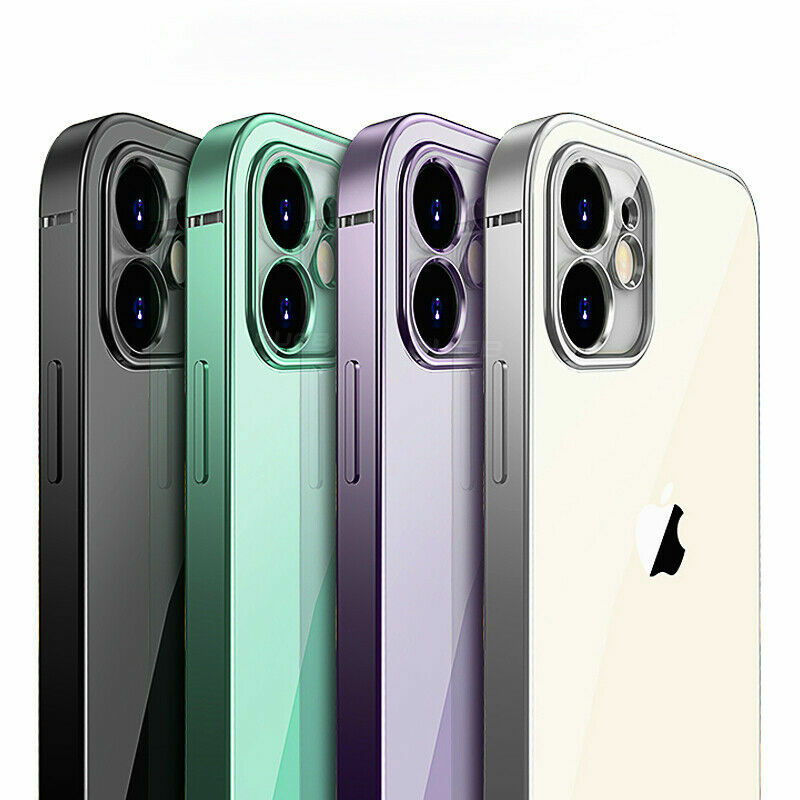 SHOCKPROOF Plating Clear Case For iPhone 14 Pro MAX 14 Plus 13 12 11 XR XS X 7 8