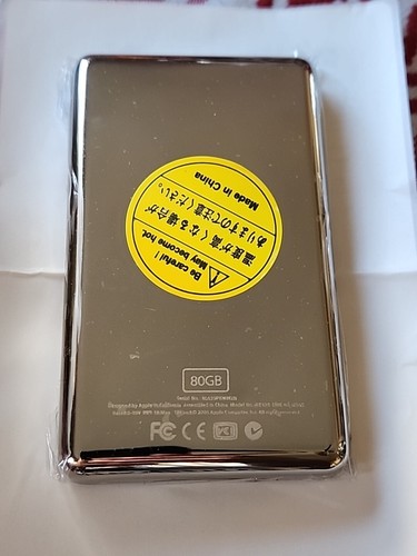 iPod 5th 5.5 Gen Video 80GB Thick 8mm Back Cover Rear Plate Case Housing