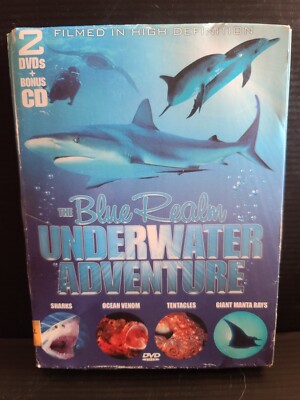 SHELF219 DVD tested~ the blue realm- underwater adventure | eBay