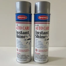 Spray Way Sw936 Auto Care Instant Shine Can,Clear, Wash And Shine 20oz (2 Packs)