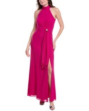 Vince Camuto Mock Neck Gown Women's