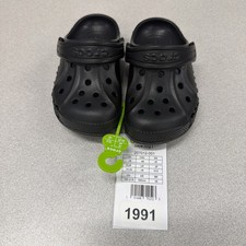 Crocs Toddler Baya Clogs, C8 Black 207012-001