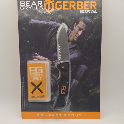 Gerber Bear Grylls Scout Compact Pocket Knife