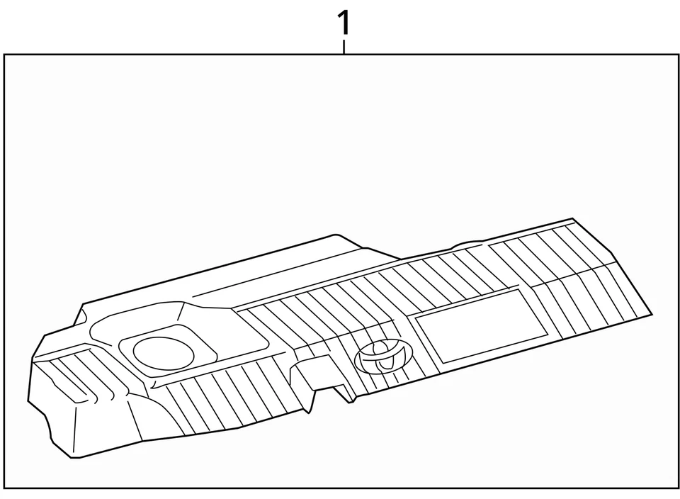 Capa de motor Toyota Prius KLGIS 2012 - Imagem 4 de 4