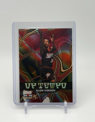 1999-00 SkyBox Hoops - Up Tempo Allen Iverson Holofoil - 76ers