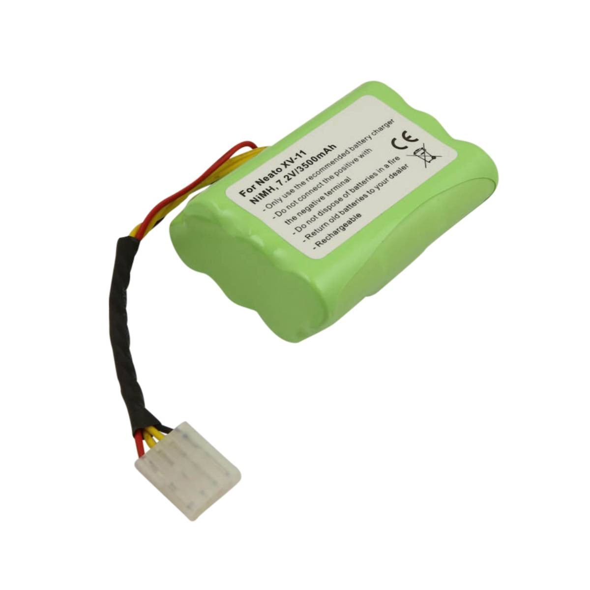 Batterie pour Neato XV-11 par Avizar de 3500mAh NiMH 7.2V couleur verte