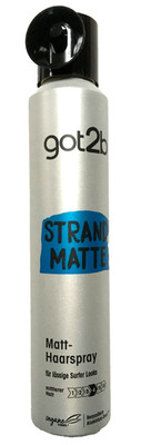 got2b Strandmatte Matt-Haarspray für lässige Surfer Look  200ml