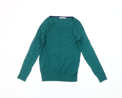 Grüner Damenpullover UK-Größe 12 von Marks and Spencer