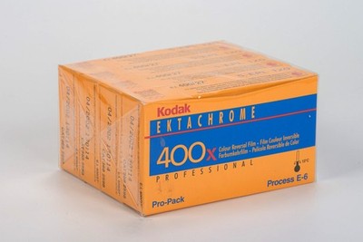 Kodak Ektachrome 400x 120er Dia-Rollfilm (4x 5 Stück) abgelaufen 04/2002