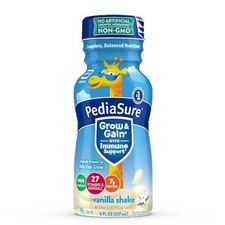 PediaSure Grow  Gain Kids Nutritional Shake Pack of 24 Vanilla Protein Drink