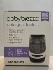 Baby Brezza Universal Detergent Soap Tablets for Bottle Washer Pro - 120ct