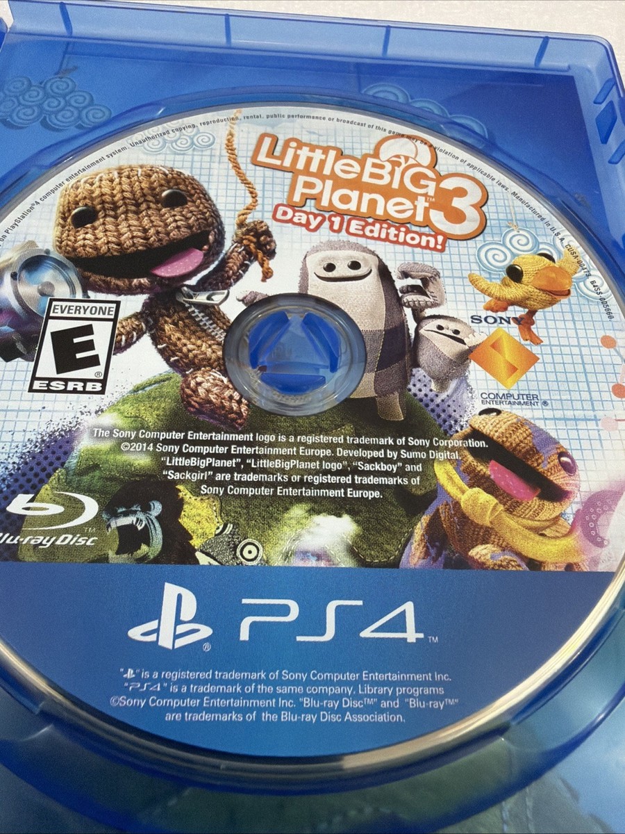 Little Big Planet 3 “Day One 1 Edition” Sony PlayStation 4 PS4