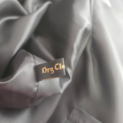 London Fog Overcoat Black 44R Men's Wool Blend Long Trench Classic Formal Winter - Picture 8 of 8