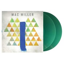 Image of Mac Miller Blue Slide Park Green 2LP Vinyl 12" Album