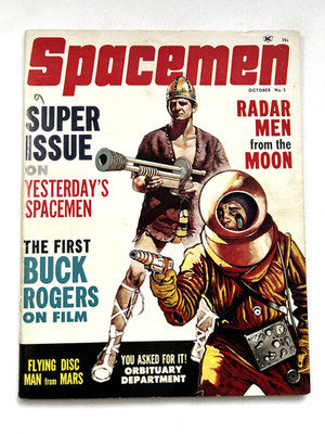 Warren SPACEMEN (Oct 1962) #5 Vintage Magazine Buck Rogers