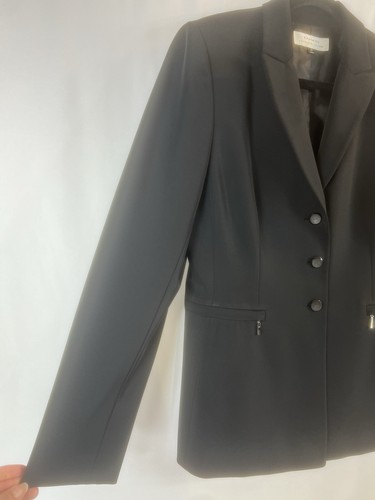 Veste Blazer De Carrière Doublée TAHARI Arthur S. Levine Taille 4 - Neuf Sans étiquettes