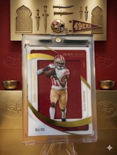 Panini 2024 Immaculate Clearly Jerseys Brandon Aiyuk #CIJ-BAK 49ers /99