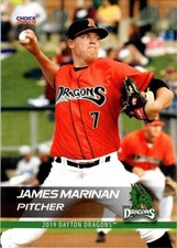 2019 James Marinan Choice Minor League Rookie Reds Dayton Dragons