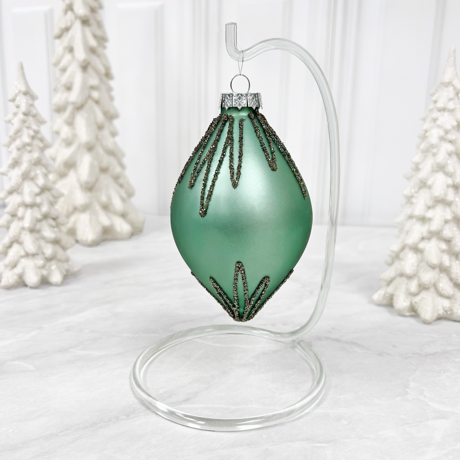 Plymor Clear Acrylic Rod 8.25" Ornament Hanger (7.75" hang space)