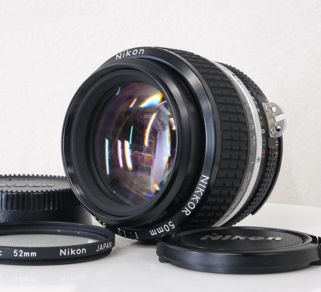 Nikon AI-S 50mm Focal f/1.2 Camera Lenses for sale - eBay