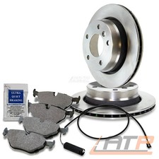2x BREMSSCHEIBEN BELÜFTET Ø276 + BELÄGE MIT VWK HINTEN FÜR BMW 3-ER E36 323 328