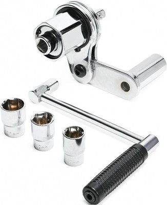 Torque Multiplier Set 1/2  DR w/ 3 Sockets, Labor Saving Lug Nut Remover, Hand