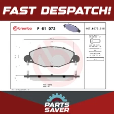 Brake Pads Set fits CITROEN C5 Mk1, Mk2 3.0 Front 01 to 08 Brembo 1617274180 New