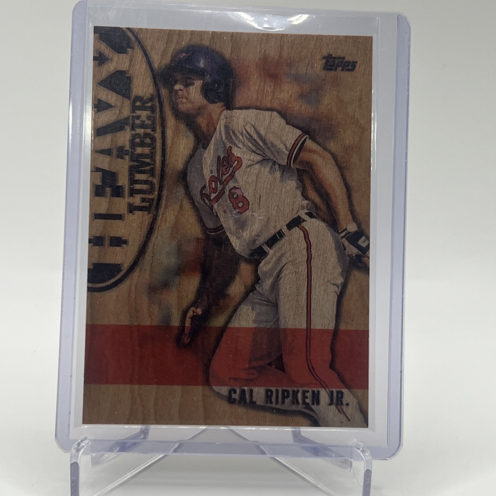 Cal Ripken Jr. 2024 Topps Update #HL-49 Heavy Lumber SP Wood Baltimore Orioles