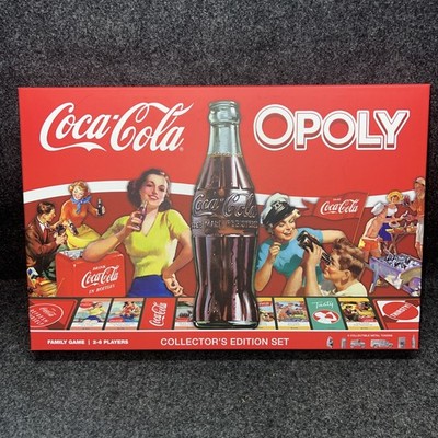 NEW 2020 Monopoly Coca-Cola Opoly Board Game Coke Collector's Edition Sealed