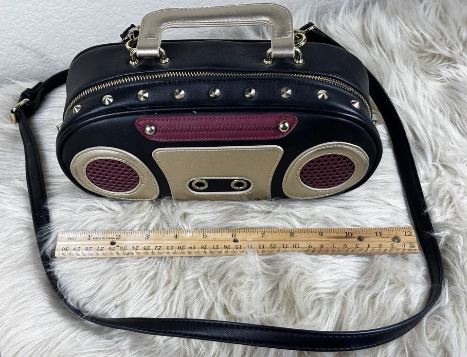 Charming Charlie бум коробка через плечо сумочка 11» шириной ретро фестиваль сумка новый без ЯРЛЫКОВ - Изображение 2 из 4