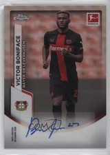 Victor Boniface Chrome Bundesliga 2023/24 Auto