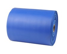 Sup-R Band Latex Free Exercise Band - 25 Yard Roll - Blue - Heavy