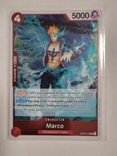 One Piece Card Game Marco OP02-018 R Paramount War English Foil