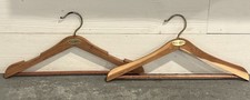 Filson Cedar Hangers  Lot of 2  Notched w/ Trouser Bar  For Hunting Clothing