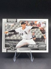 Topps 2026 Series 2 Jonathan Cannon Chicago White Sox Rookie Card #648. rookie card picture